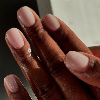 Harriet Westmoreland's Nails showing the best milky nail polishes