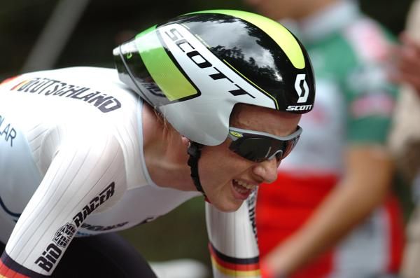 Judith Arndt (Germany) put in a whopper of a ride in Limburg