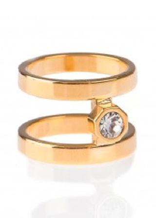 MariaFrancescaPepe double band ring, £108