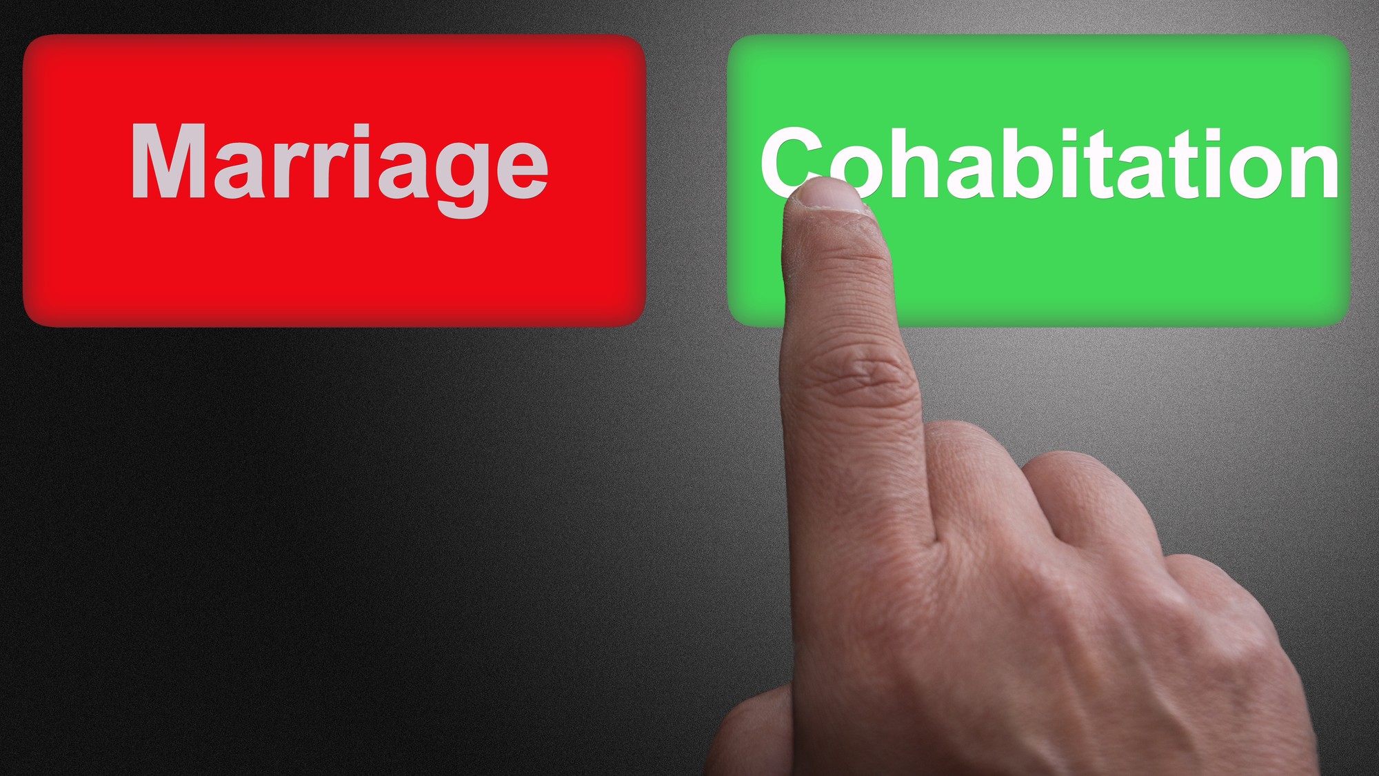 choosing between marriage and cohabitation