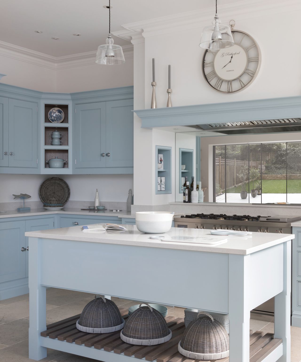 11 light blue kitchen ideas for a bright, versatile scheme | Homes and ...