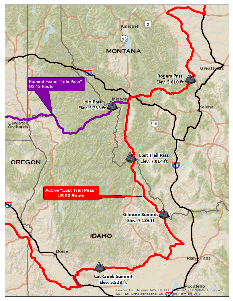 U.S. Route 12 winds through the Clearwater Wild and Scenic River passage in Idaho and the Lolo Pass in Montana.