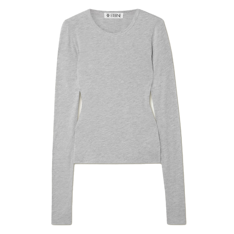 grey long sleeve tshirt