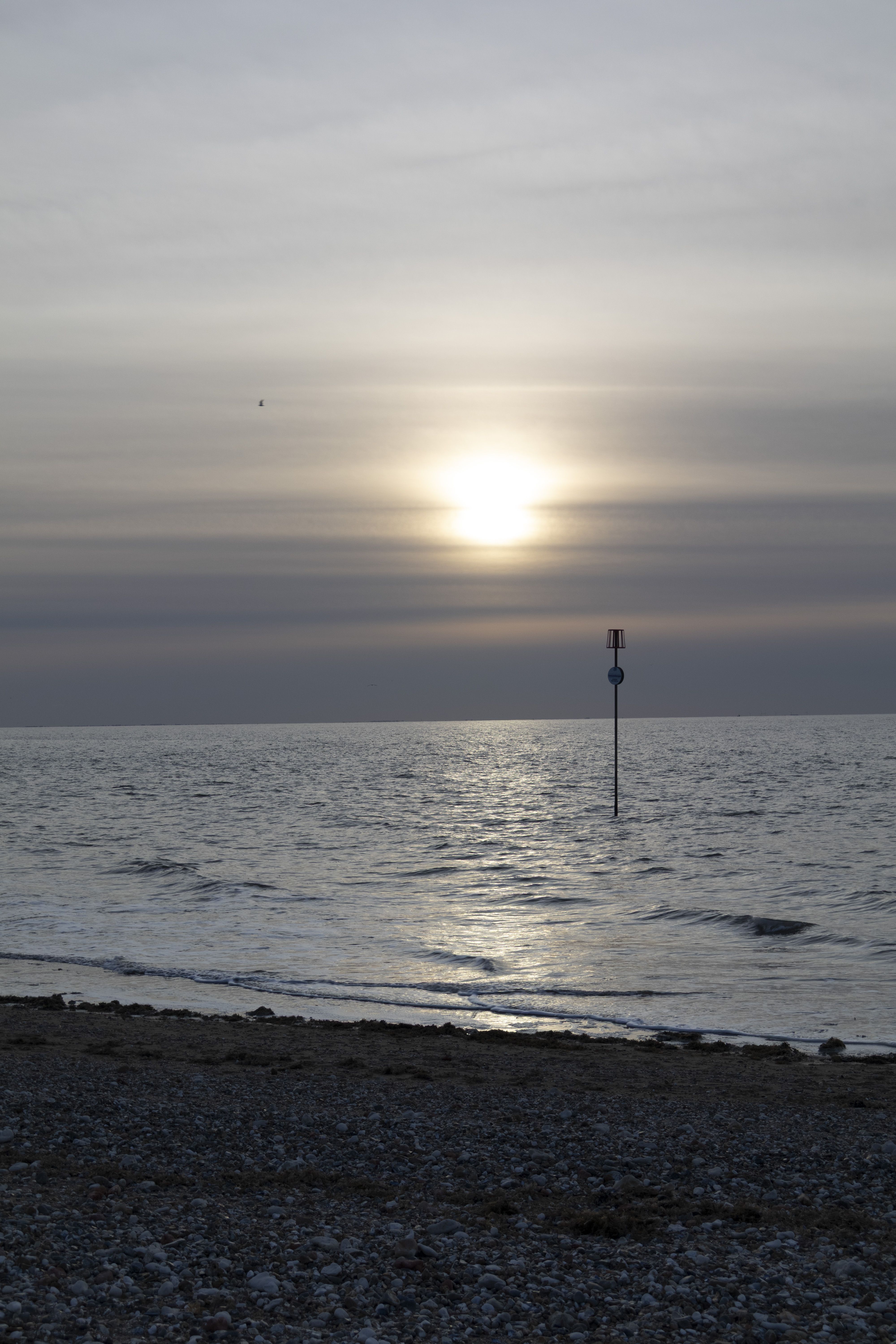 LEE85 Filter Test Shot taken at sunset on a beach