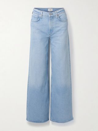 Loli Mid-Rise Wide-Leg Jeans