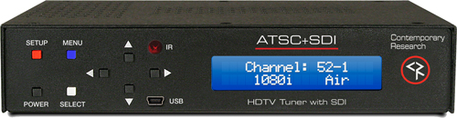 Contemporary Research to Begin Shipping HDTV Tuner with HD-SDI