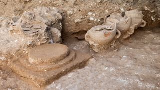 The ring was found near the wine jar warehouse at Yavne.