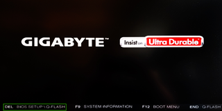 Gigabyte Splash Screen