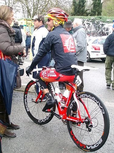 Joaquim Rodriguez (Caisse d'Epargne) finished in the lead bunch on today's stage.