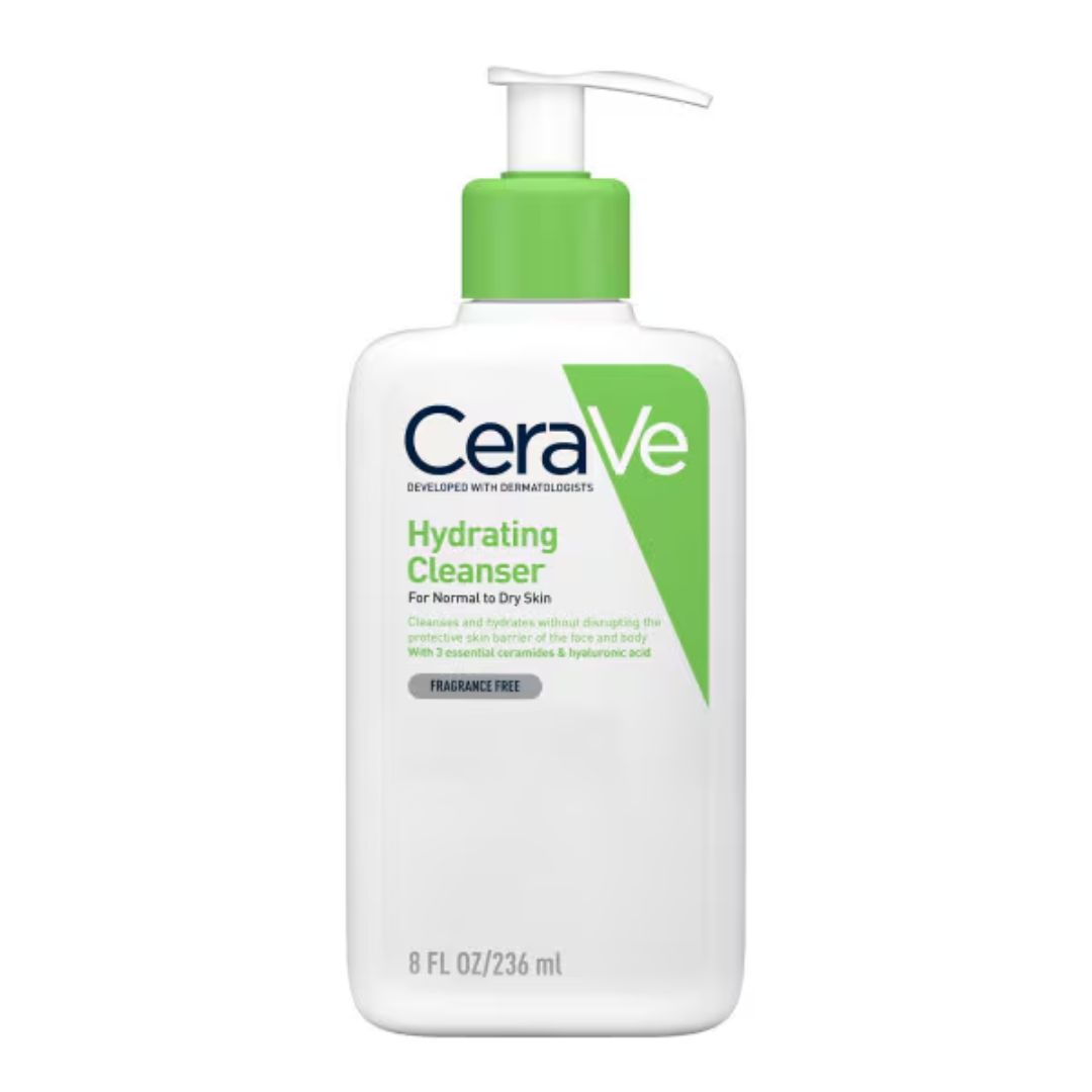 CeraVe, Hydrating Cleanser with Hyaluronic Acid