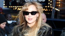 Jennifer Lawrence is seen in Midtown on November 01, 2025 in New York City.