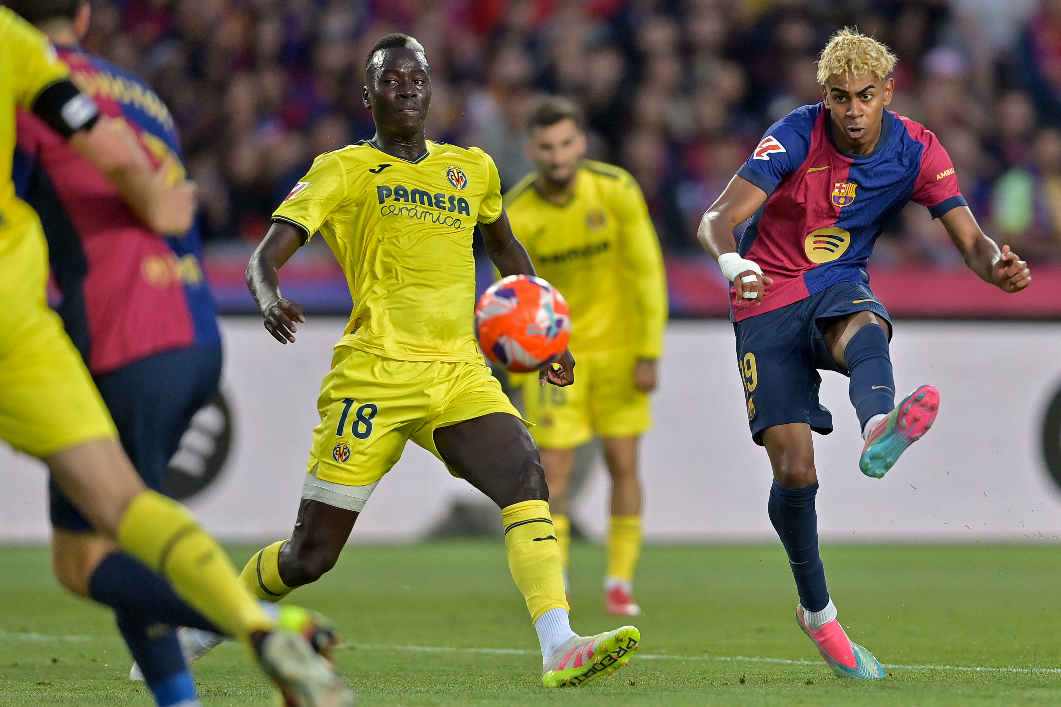 Lamine Yamal scored in Barcelona's recent 3-2 defeat against Villarreal