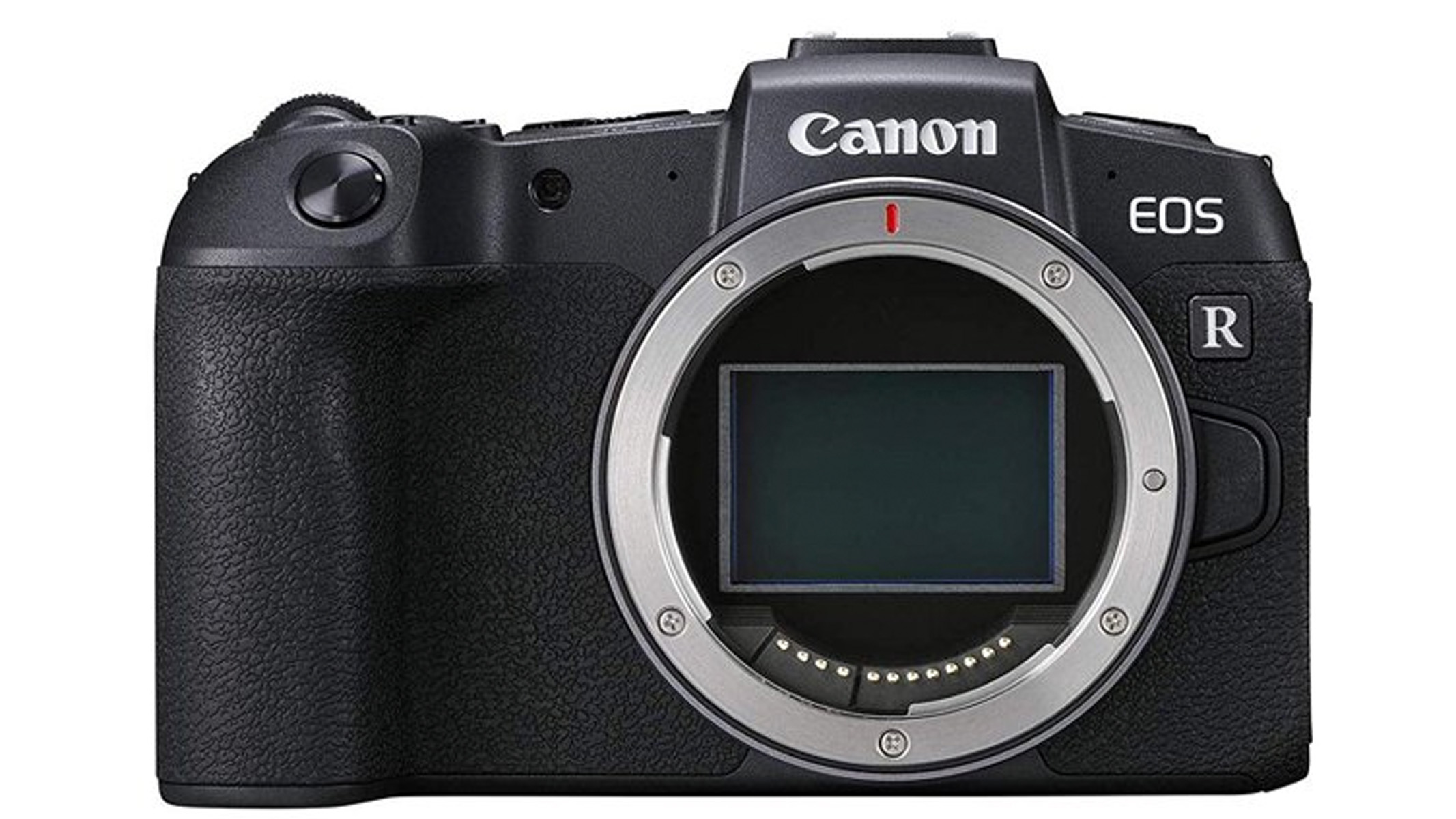 Canon EOS RP on a white background