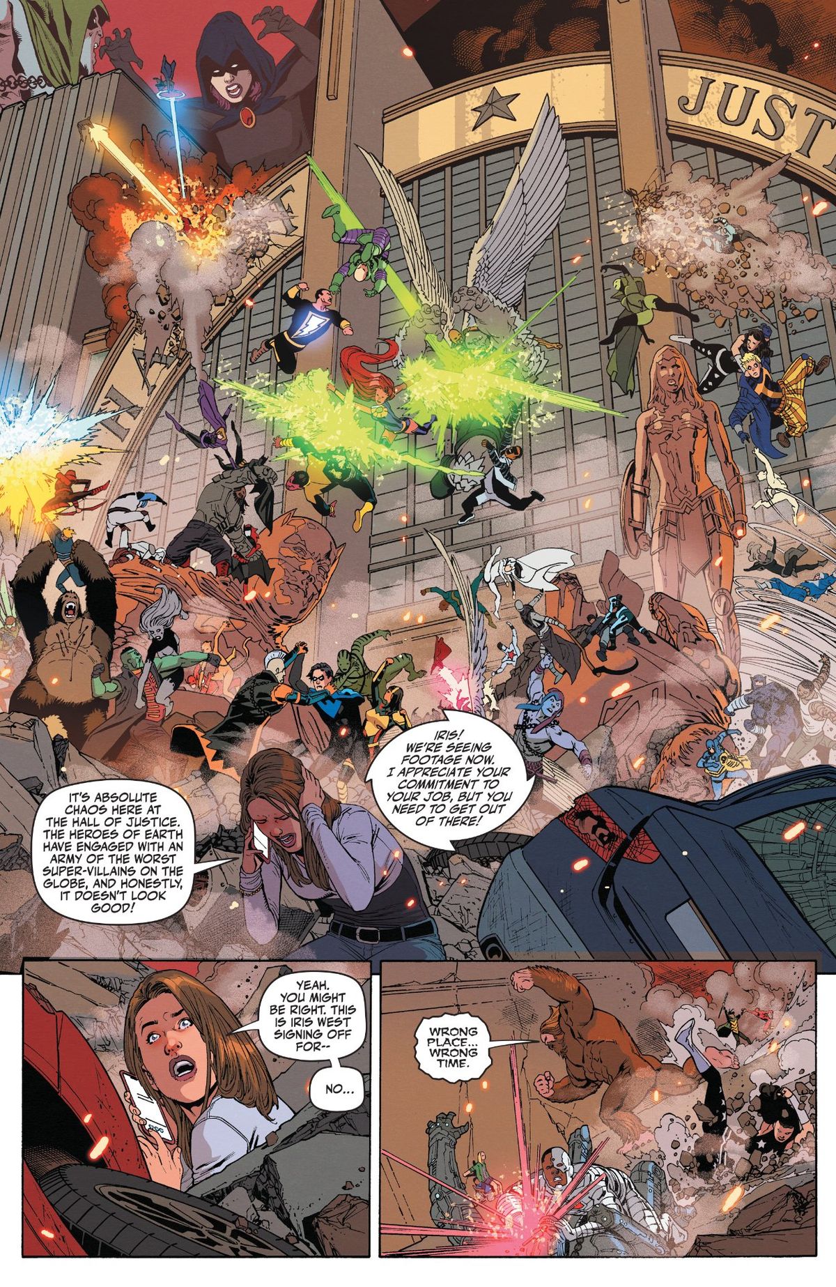 Dark Crisis: War Zone #1