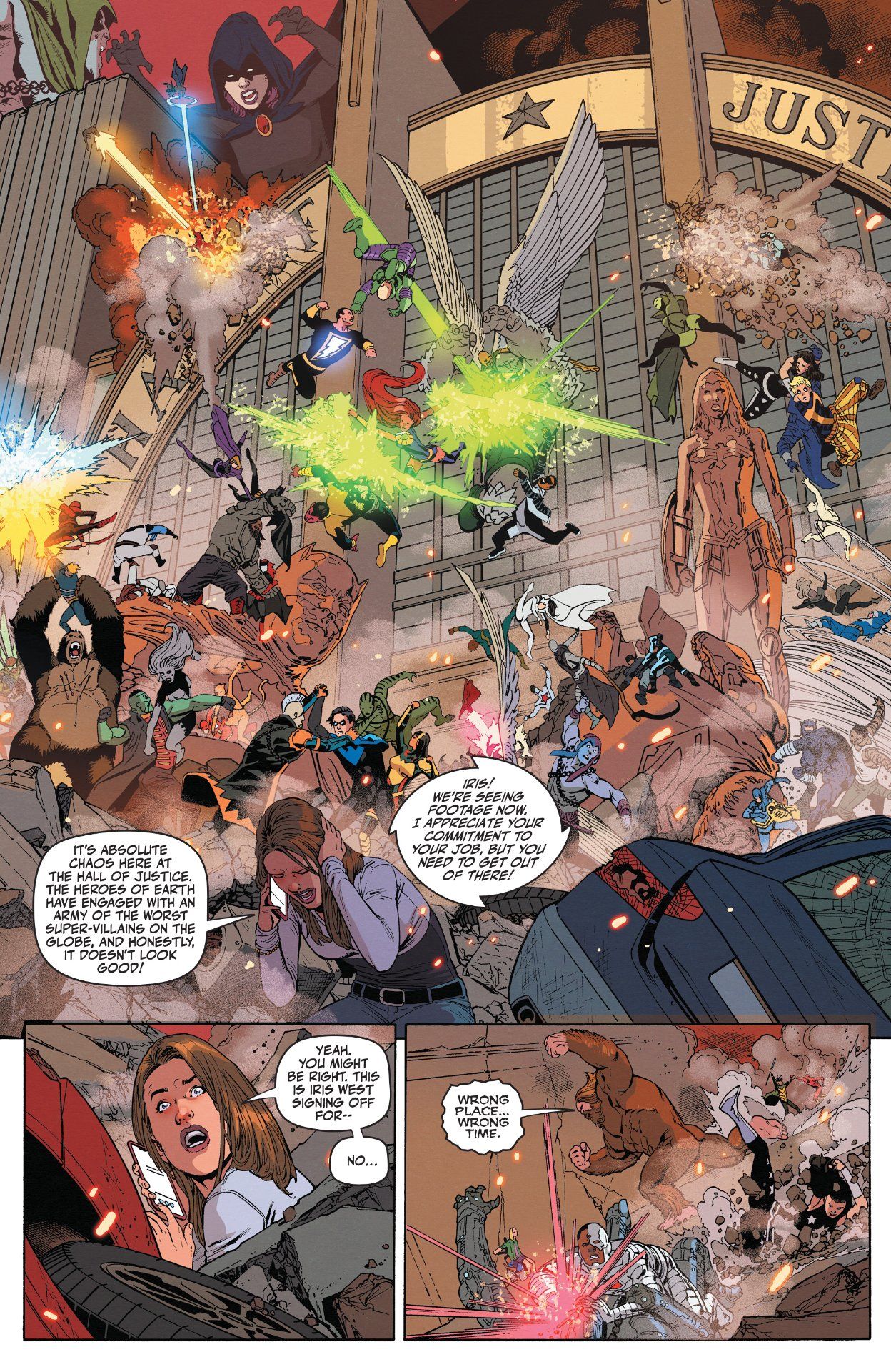 Dark Crisis: War Zone #1