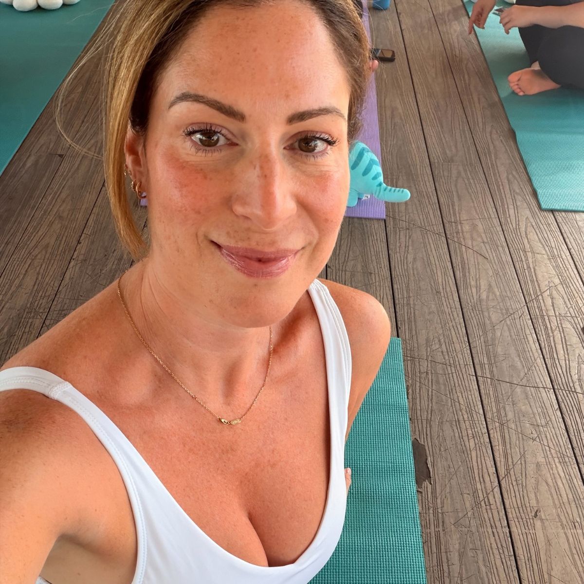 Health writer Anna Bartter trying a 10-minute daily reset