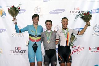 Day 2 - O'Shea wins men's pursuit, Volikakis victorious in keirin