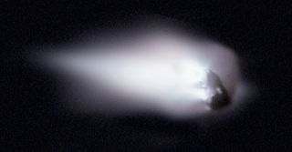 Halleys Comet Giotto Photo