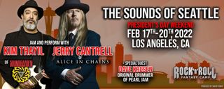 Kim Thayil (left) and Jerry Cantrell co-headline the upcoming Sounds of Seattle rock camp