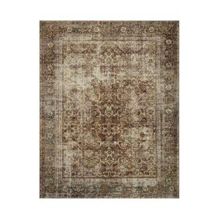 Magnolia Home By Joanna Gaines X Loloi Sinclair Rust / Lagoon Area Rug