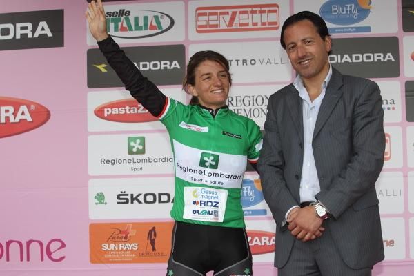 Leader of the points, mountains and best Italian competitions - Valentina Scandolara (Gauss Rdz Ormu)