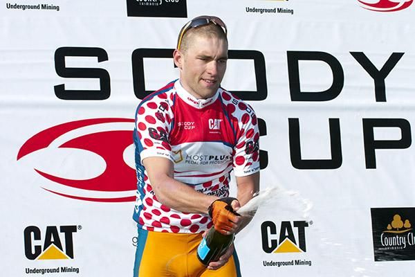 Nathan Earle (Genesys Wealth Advisers) is the new leader of the Host Plus King of the Mountains competition and will win that jersey with only the final day criterium remaining.
