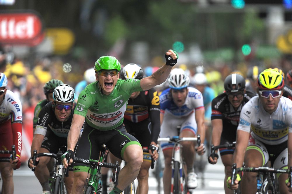 Andre Greipel wins stage 5.