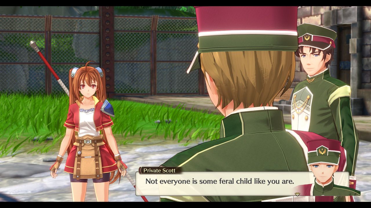 Trails in the Sky 1st Chapter - Estelle being called a feral child