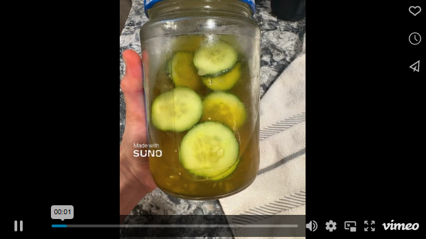 Image of pickles in a jar