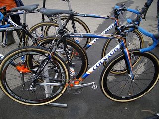 This is the bike that Nys started the race on