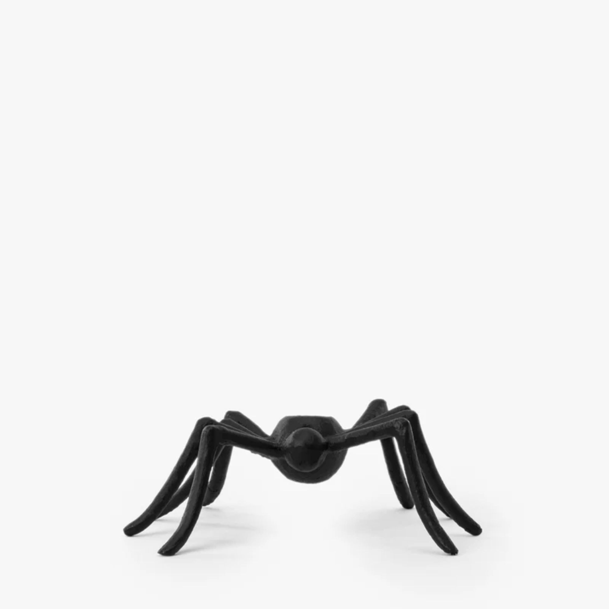 Black spider-shaped candle holder
