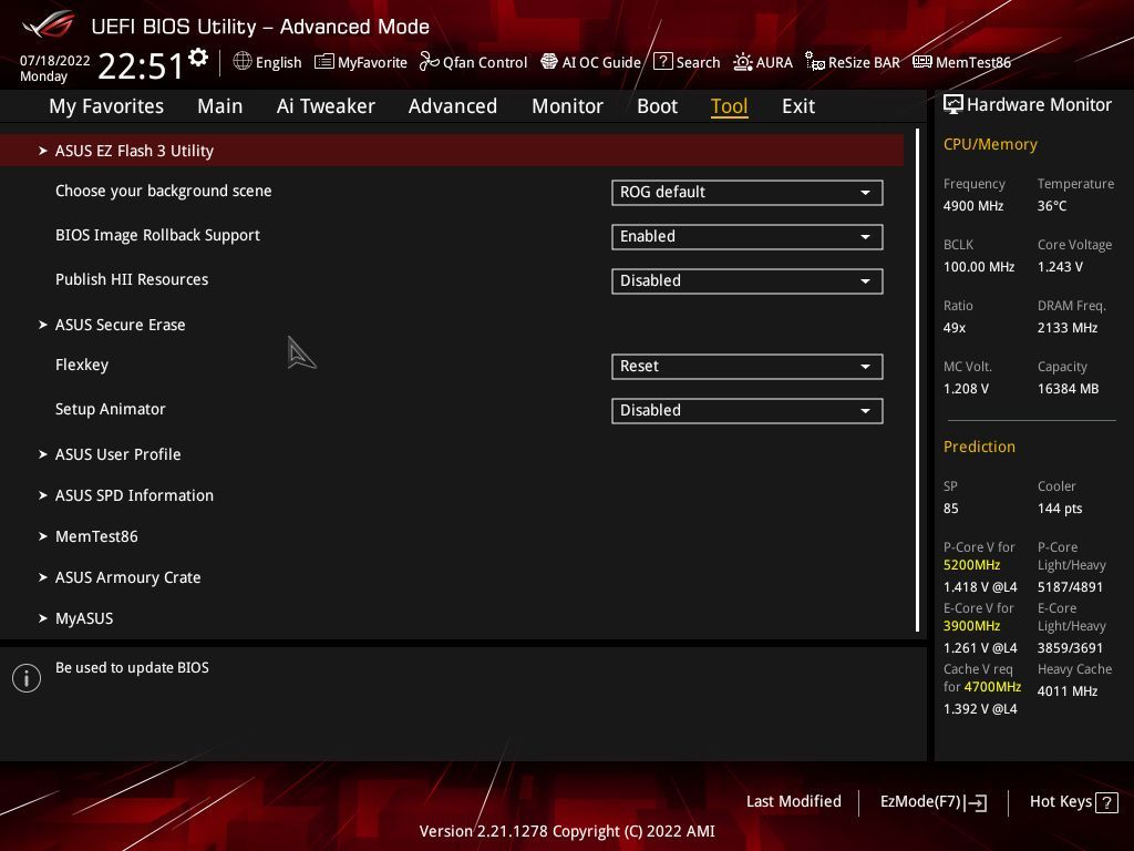 Asus ROG Strix Z690-A Gaming WIFI D4