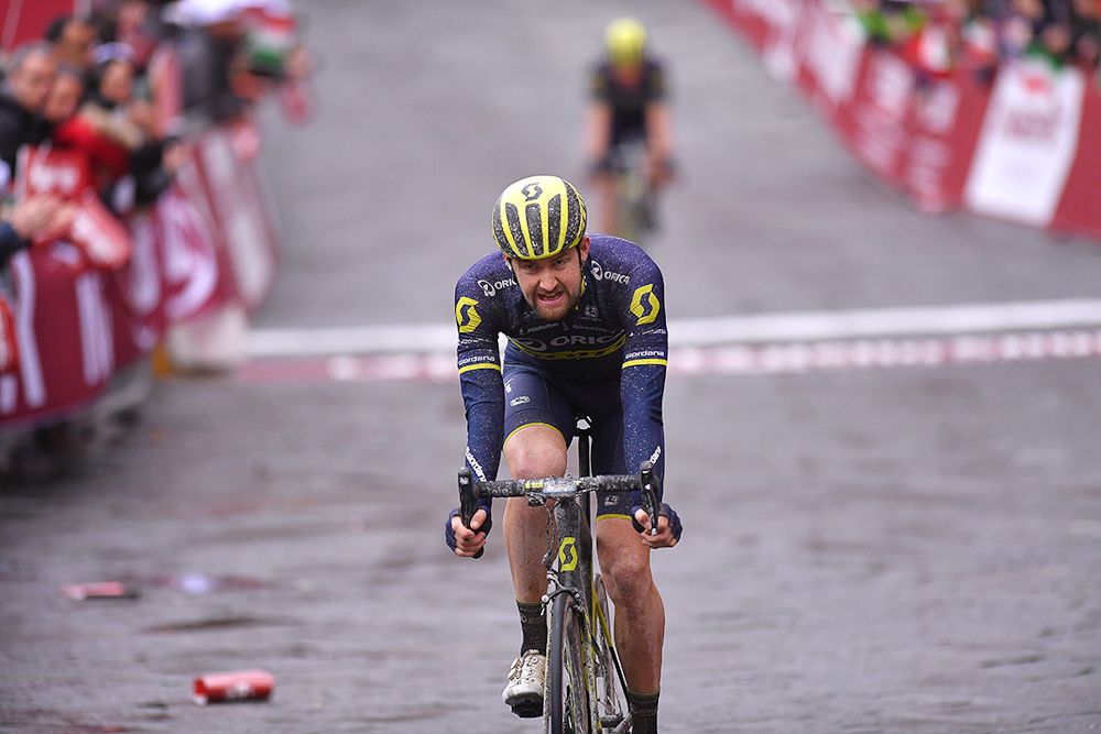 Luke Durbridge finishes sixth in Strade Bianche