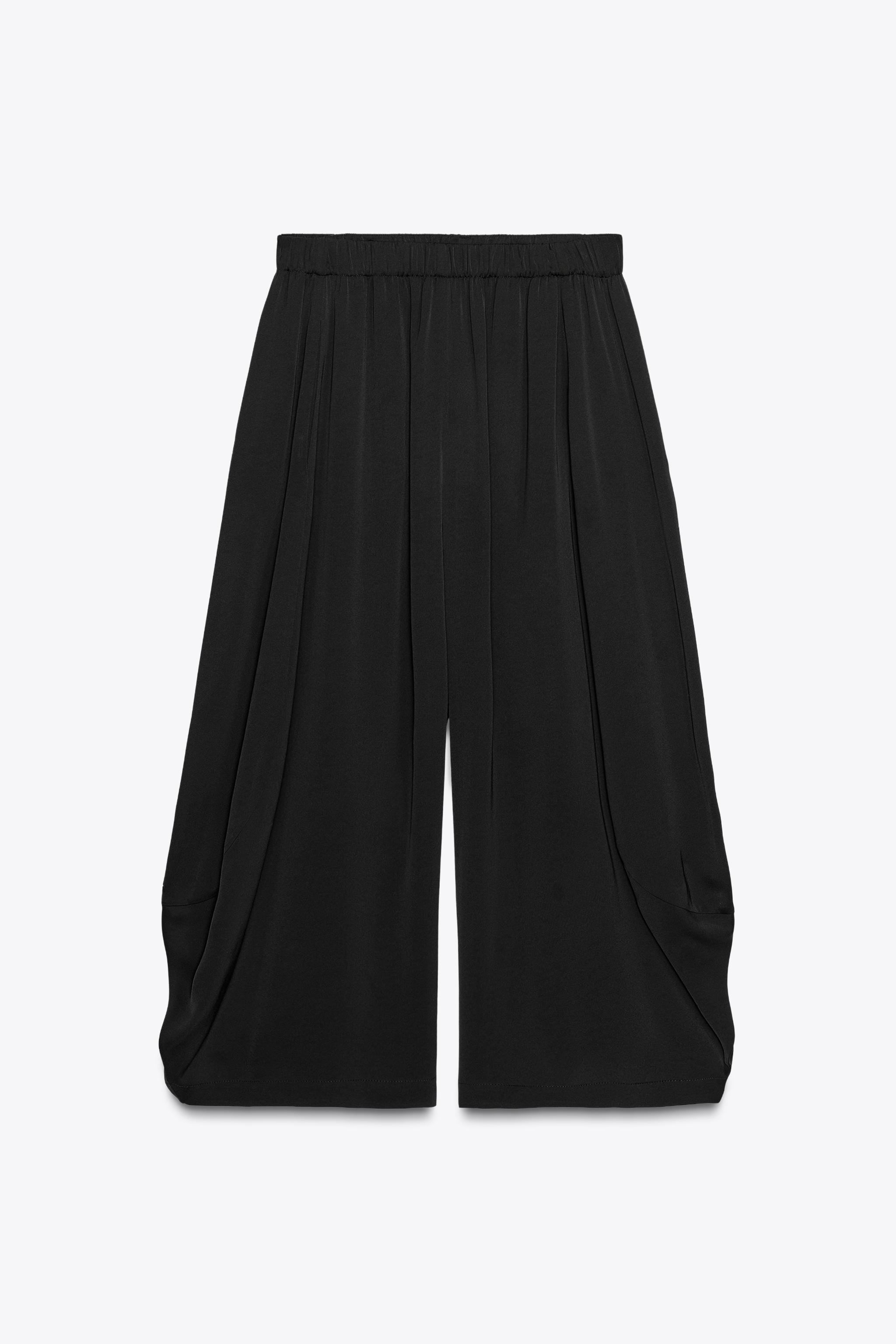 Zw Collection Loose-Fitting Volume Trousers