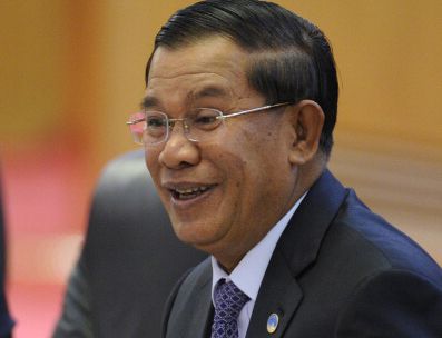 Cambodian Prime Minister Hun Sen