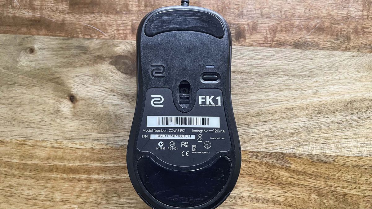 BenQ Zowie FK1 gaming mouse review A classic design that’s still ultra