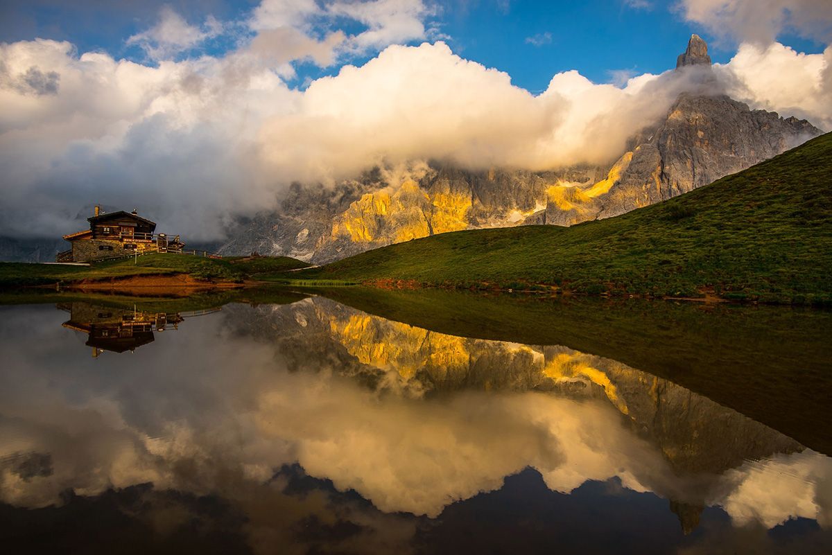 Photograph titled Laghetto Baita Segantini (Italy) by Renata Łacina