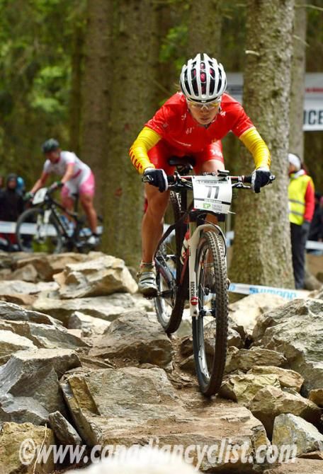 Chengyuan Ren (China) finished in 16th place, 5:38 down on the race winner