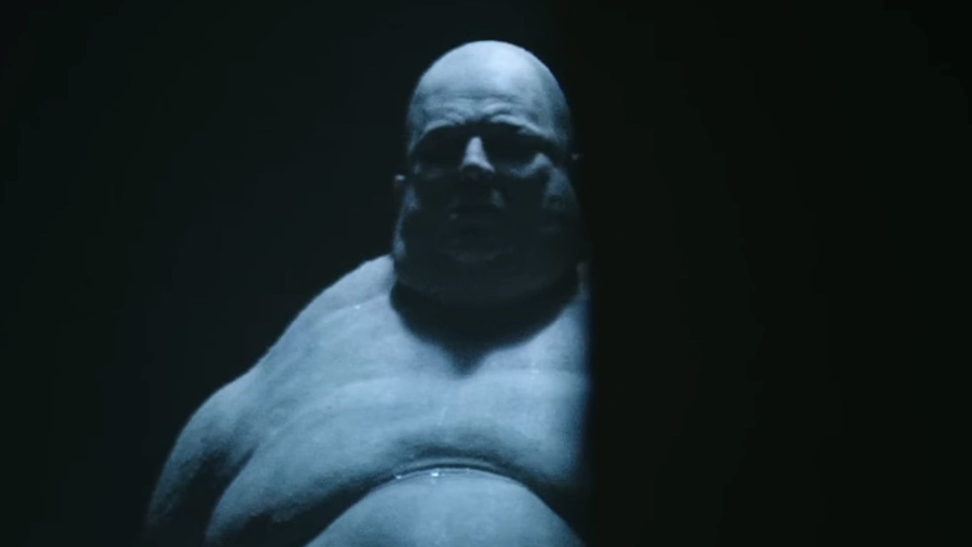 Bloated man in the sewers in Resident Evil (2026)