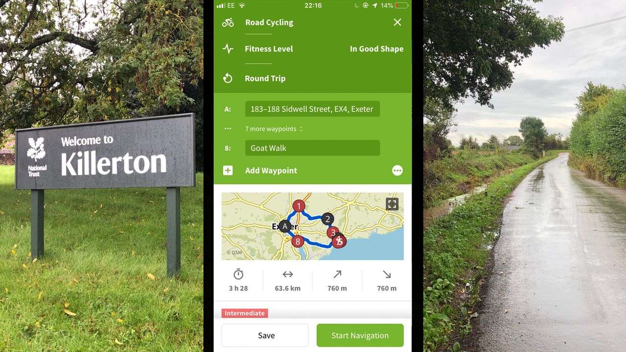 Komoot Komoot Route Details - Waytypes Surfaces 1