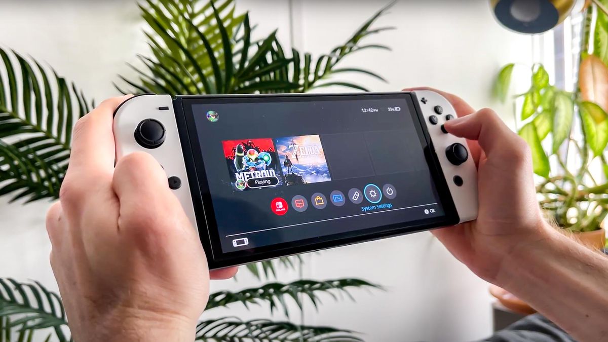 Nintendo switch deals with improved battery