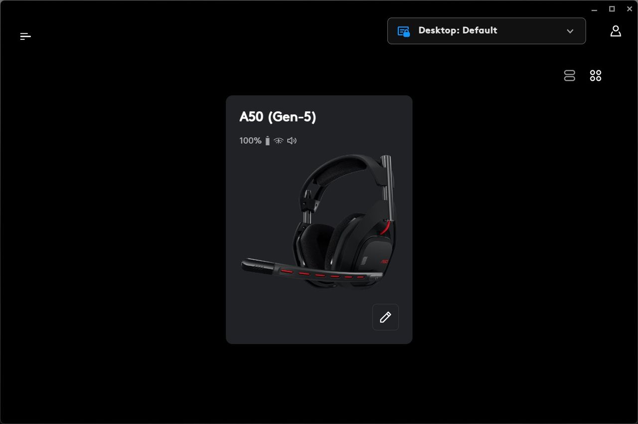 Astro A50 (Gen 5) Logitech G Hub