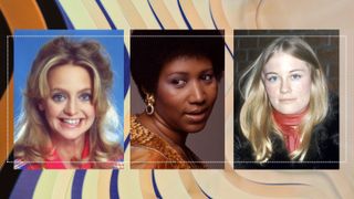 70s makeup Goldie Hawn Aretha Franklin Cybill Shepherd