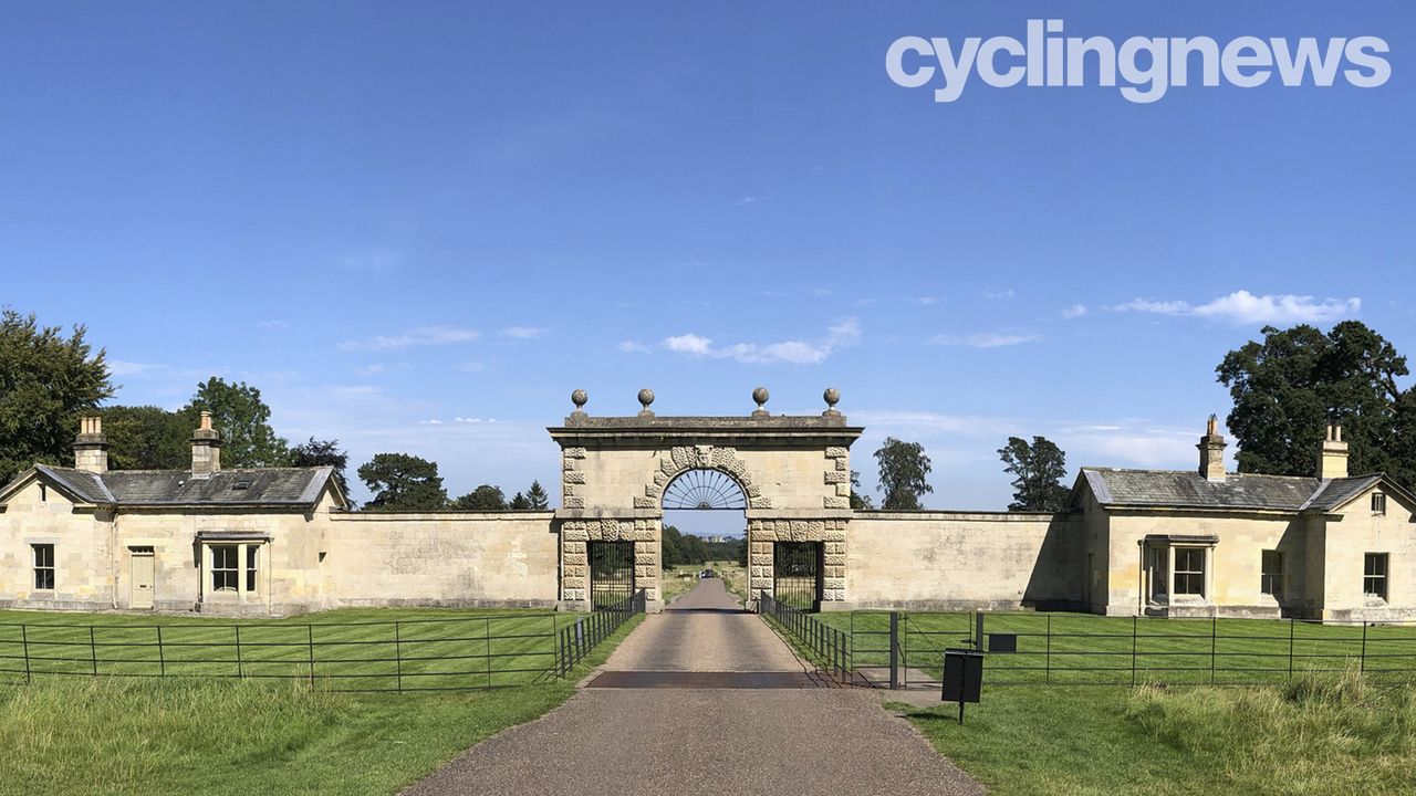 Yorkshire Studley Deer Park entrance