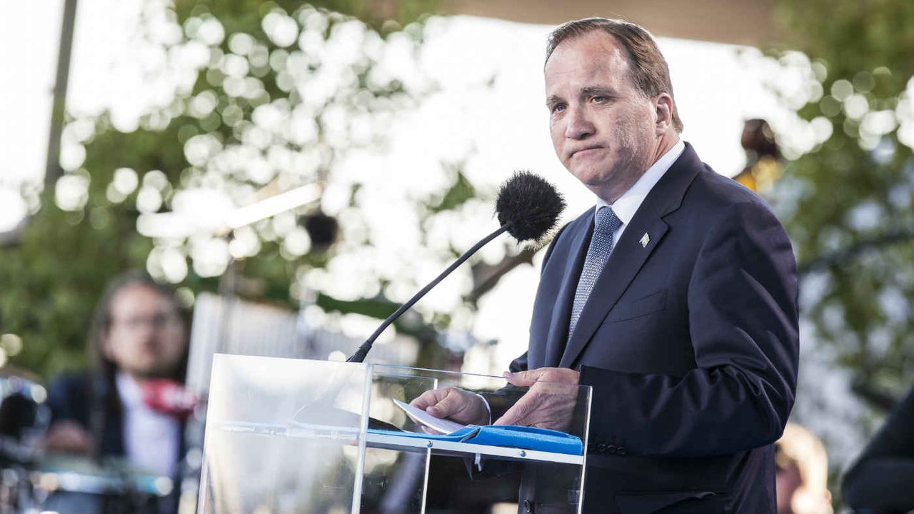 Stefan Lofven of Sweden