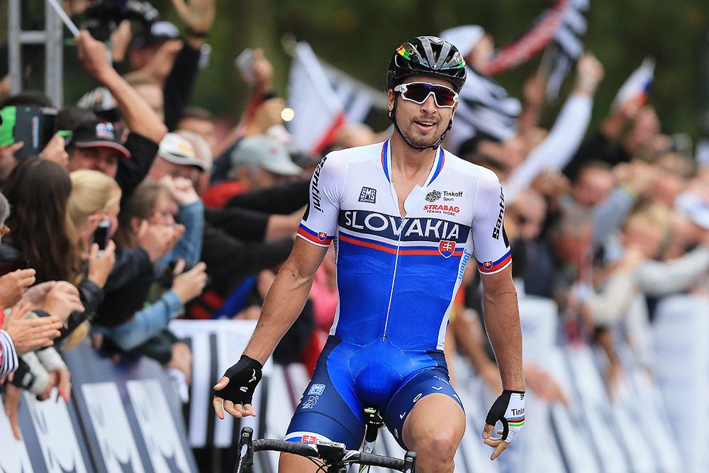 Peter Sagan wins the European championships