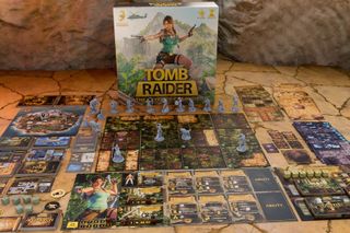 The Tomb Raider: The Crypt of Chronos board game