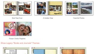 Selection of Picaboo photo book templates