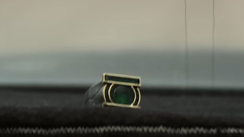 Hal Jordan&#039;s Green Lantern ring in the Lanterns teaser