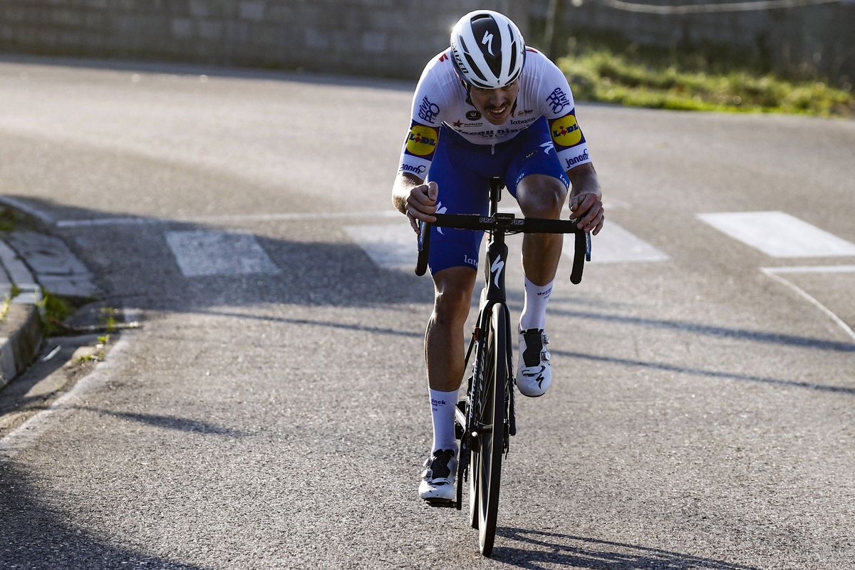 Vuelta Espana 2020 - 75th Edition - 10th stage Castro Urdiales - Suances 185 km - 30/10/2020 - Remi Cavagna (FRA - Deceuninck - Quick Step) - photo Luis Angel Gomez/BettiniPhoto&Acirc;&copy;2020